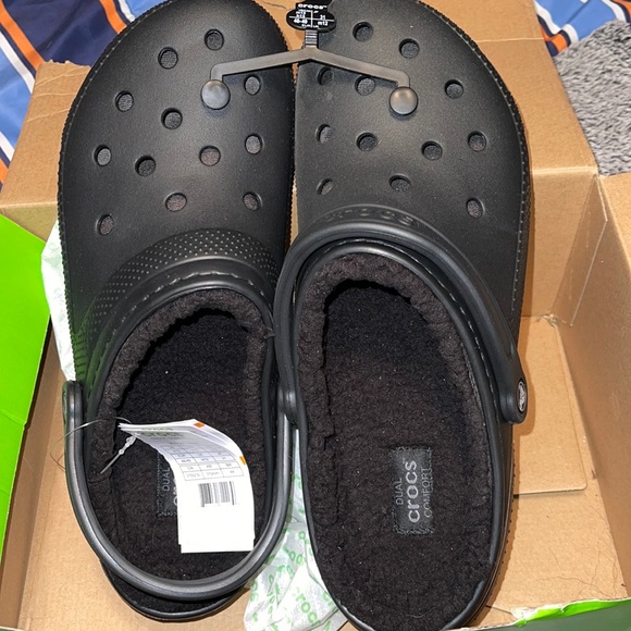 CROCS Shoes Mens Lined Crocs Poshmark